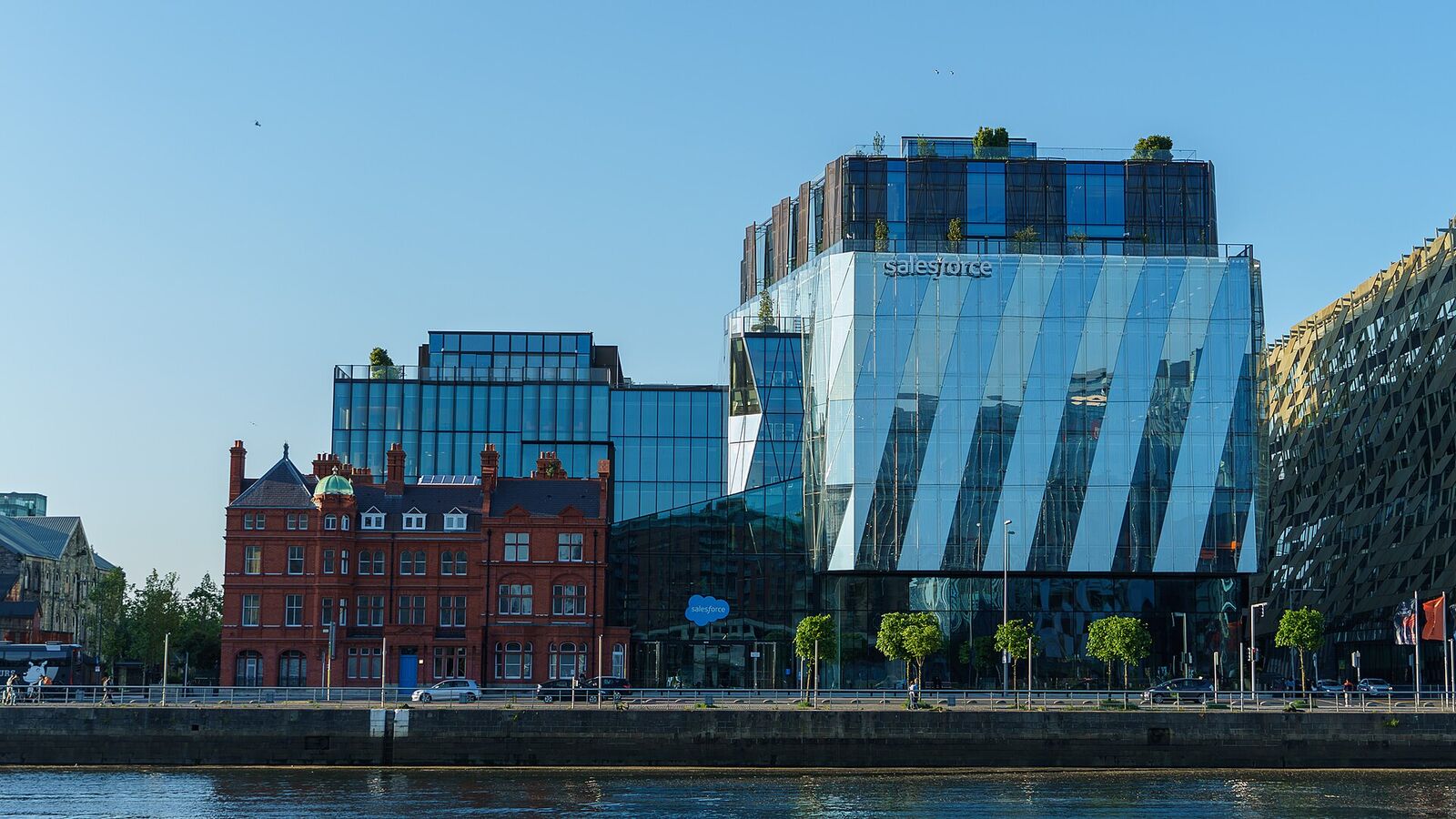 Salesforce's Dublin office on North Wall Quay