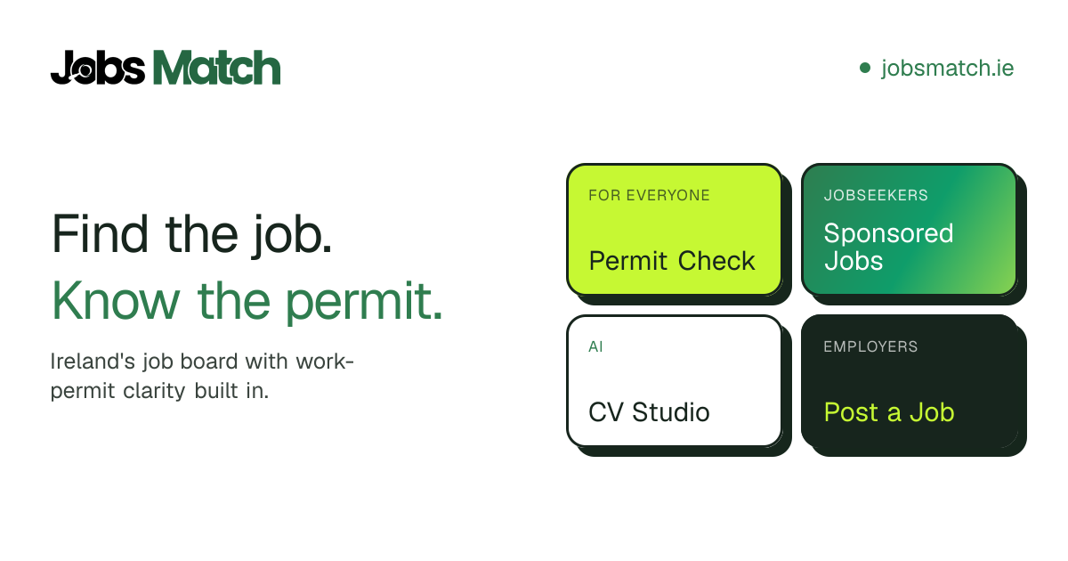 JobsMatch.ie: jobs, hiring and work-permit clarity for Ireland